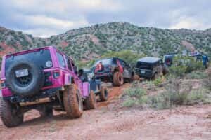 Jeeps off road adventure