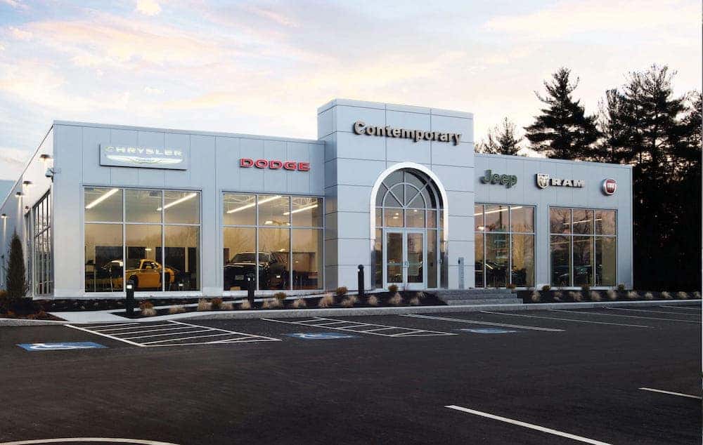 Used RAM Dealer Near Nashua Contemporary Automotive Storefront