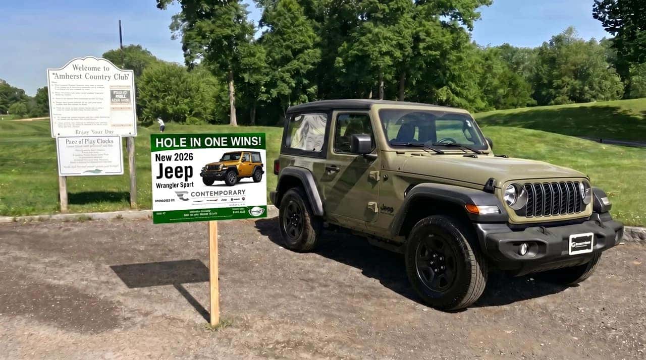 Contemporary Automotive Hole in One Prize