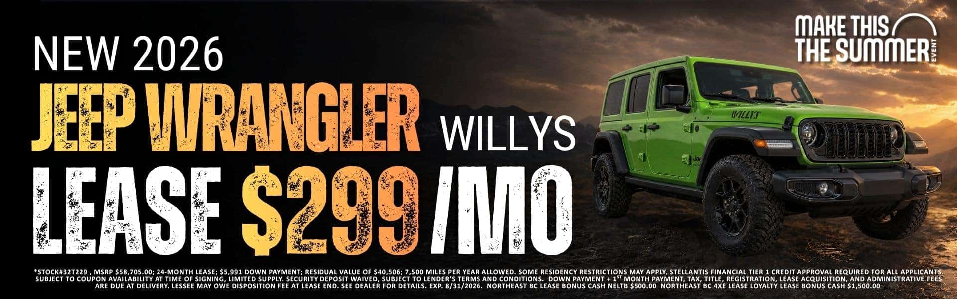 2026 JEEP Wrangler Willys