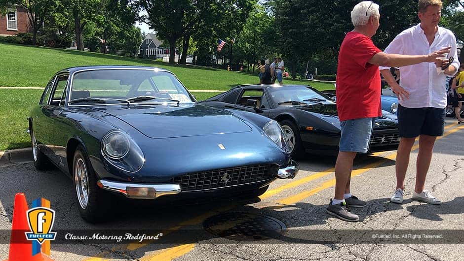 Fuelfed® Coffee & Classics® Car Gathering in Downtown Hinsdale Part 1
