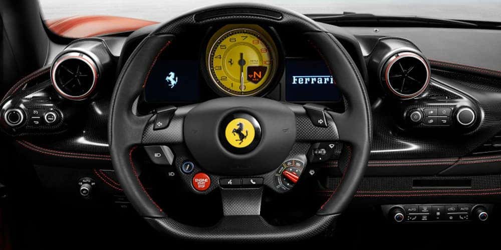 Ferrari F8 Tributo Interior and Design