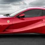 Ferrari 812 Superfast in profile