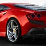 Ferrari F8 Tributo from behind