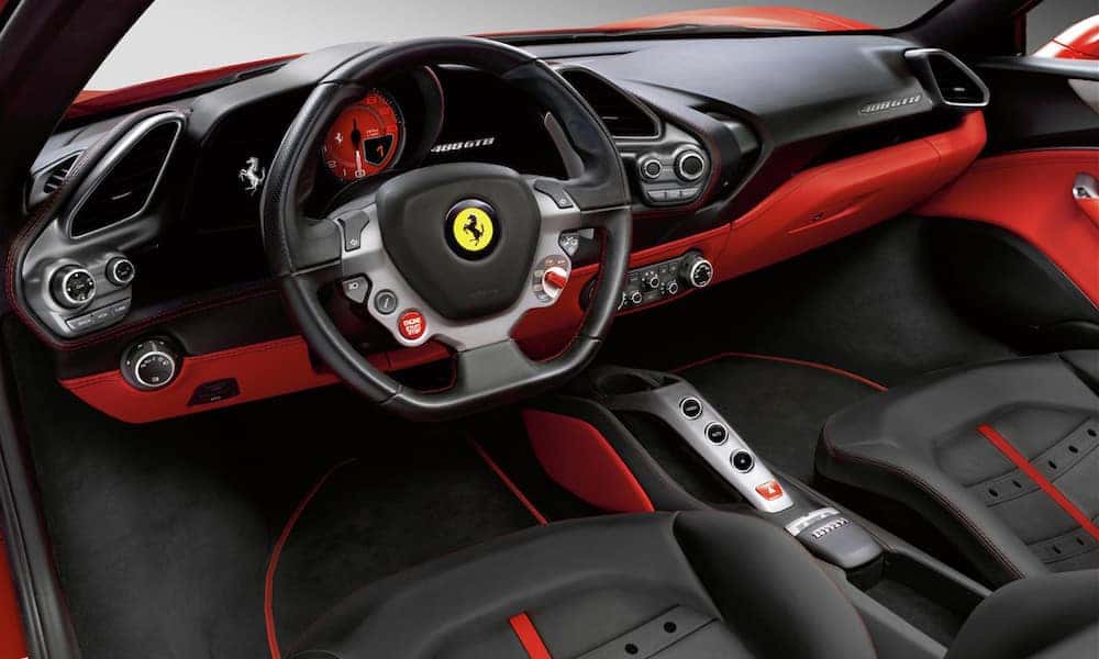 Ferrari 488 GTB Interior Details