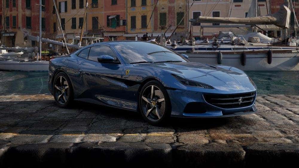 Ferrari Portofino M in Blu Mirabeau