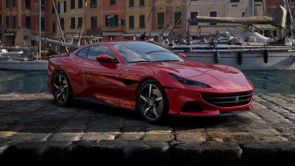 Ferrari Portofino M in Rosso Portofino