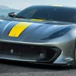 Ferrari 812 Competizione on the track