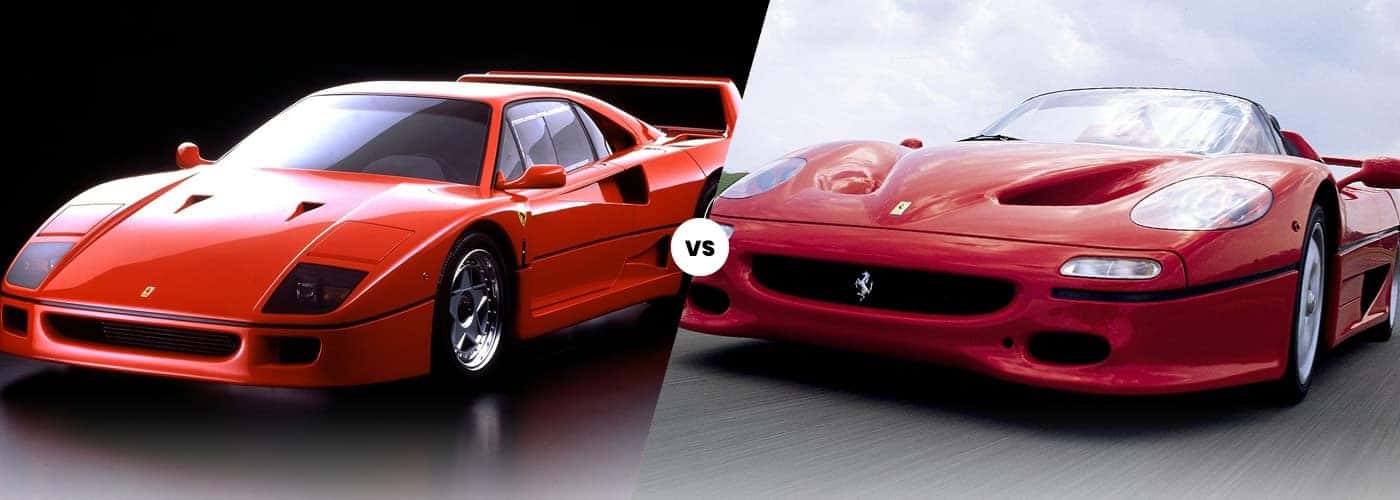 Ferrari F40 vs. F50: What's the Difference? | Performance, Design