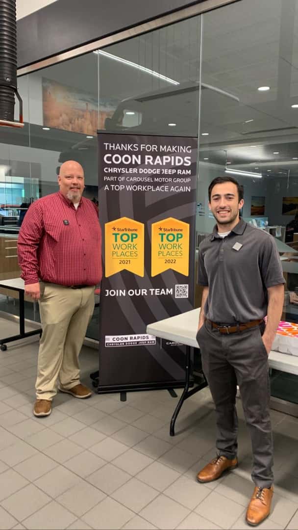 Coon Rapids CDJR Car Dealership Jobs near Minneapolis, MN