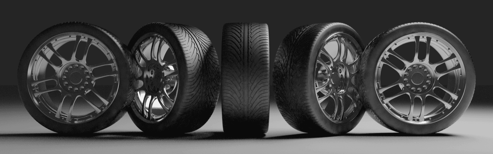 Service - Tires in a Row
