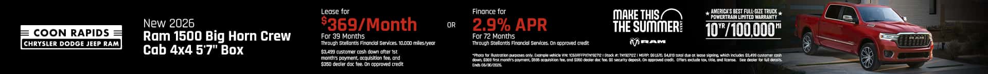 June CDJR Deals