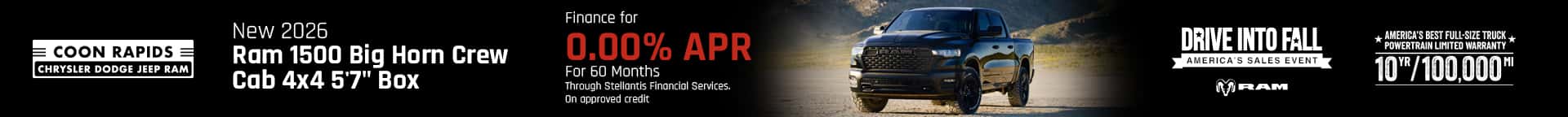 September 2026 RAM Offer