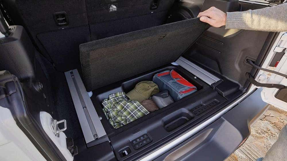 2019 Jeep Wrangler Storage