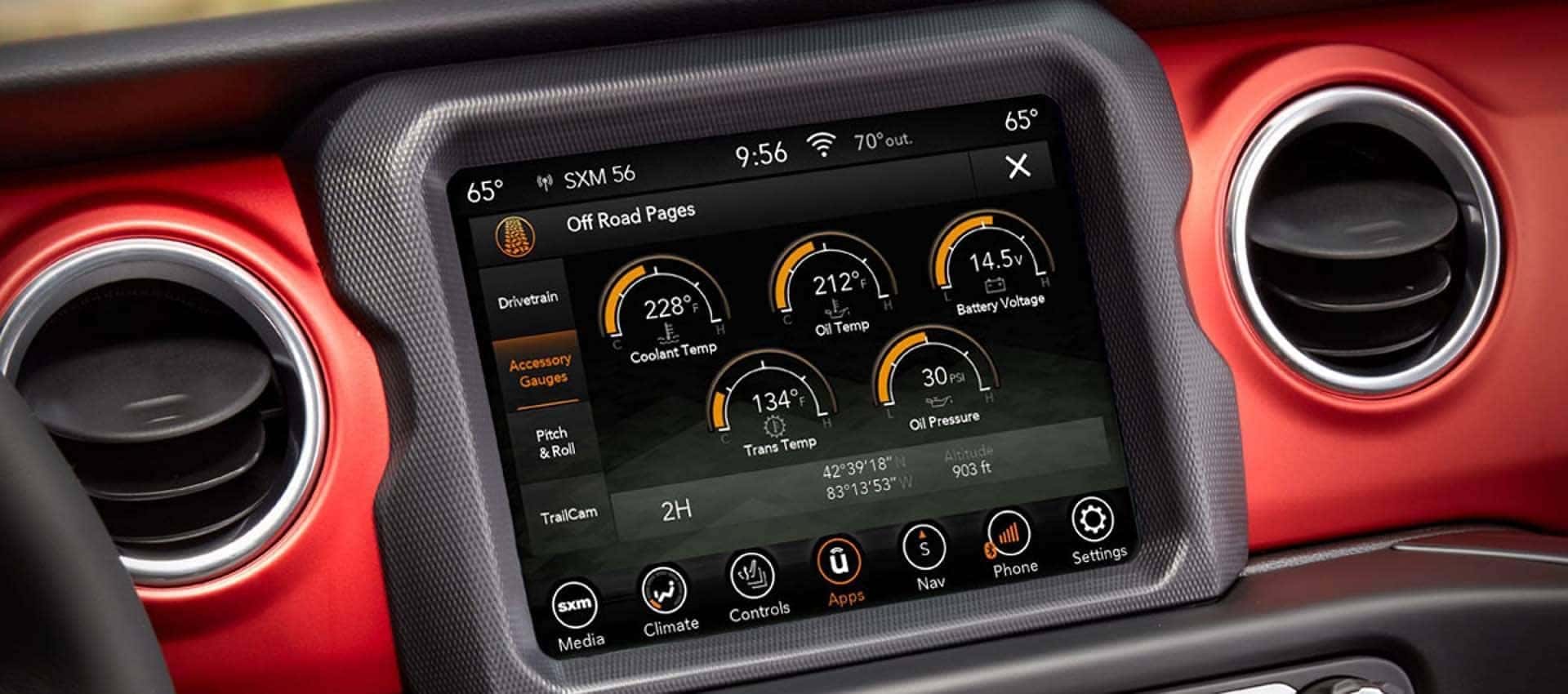 2020 Jeep Gladiator Technology