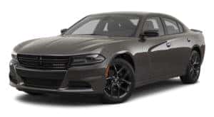 A grey 2020 Dodge Charger is angled left.