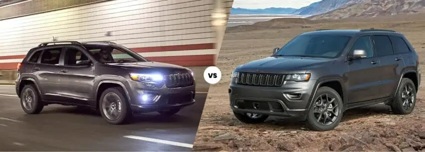 2021 Jeep Cherokee vs Jeep Grand Cherokee | Used SUVs for Sale