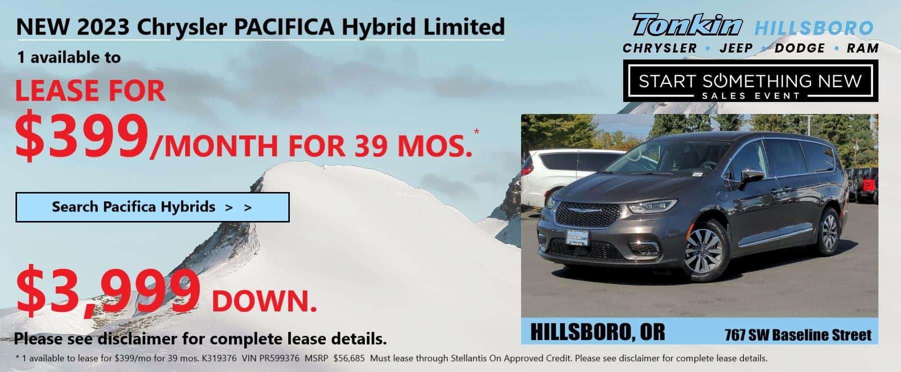 Tonkin Hillsboro Chrysler Jeep Dodge Ram CDJR Dealership in Hillsboro