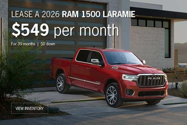 Ram 1500 Laramie Lease Offer