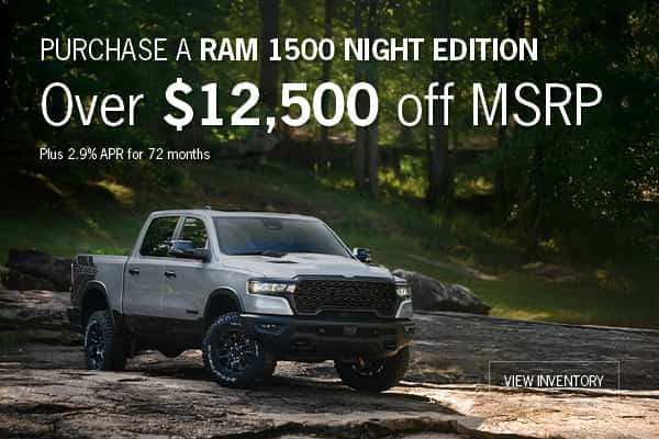 Ram 1500 Night Edition Special Offer