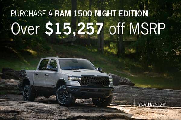 Ram 1500 Night Edition Special Offer