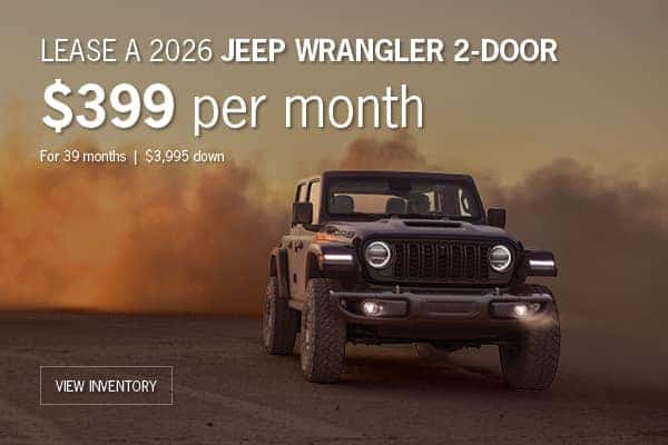 Wrangler 2-Door Lease Offer