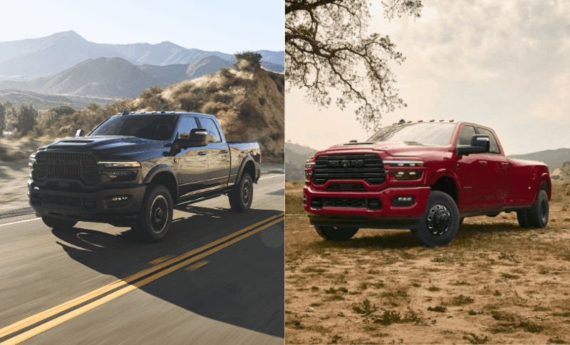 2027 Ram 2500 and Ram 3500 heavy-duty pickup trucks