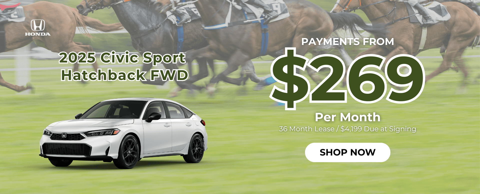 civic-hatchback-horse-racing-theme