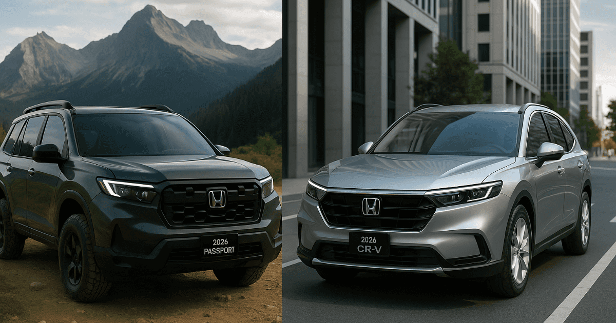 Surprising Honda Passport Vs Crv Photos
