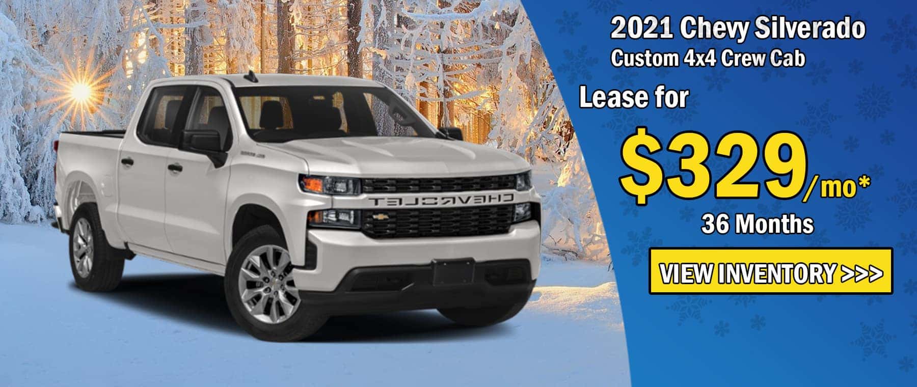 Jan 2021 Silverado Lease Crew Cab