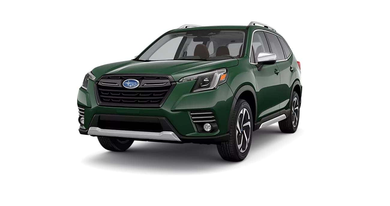 2024 Subaru Forester Cascade Green Silica
