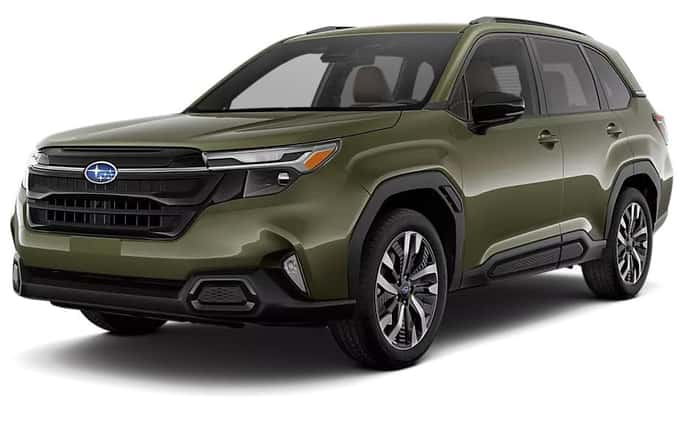 2025 Subaru Forester Color Autumn Green Metallic