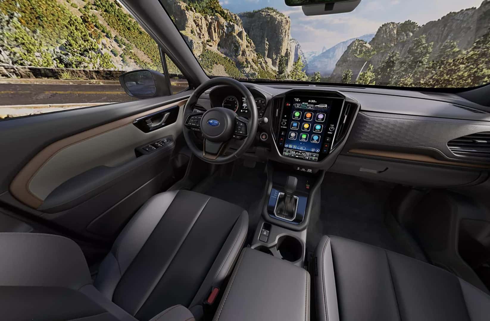 2025-Subaru-Forester-Interiors-Gray-Sport-StarTex