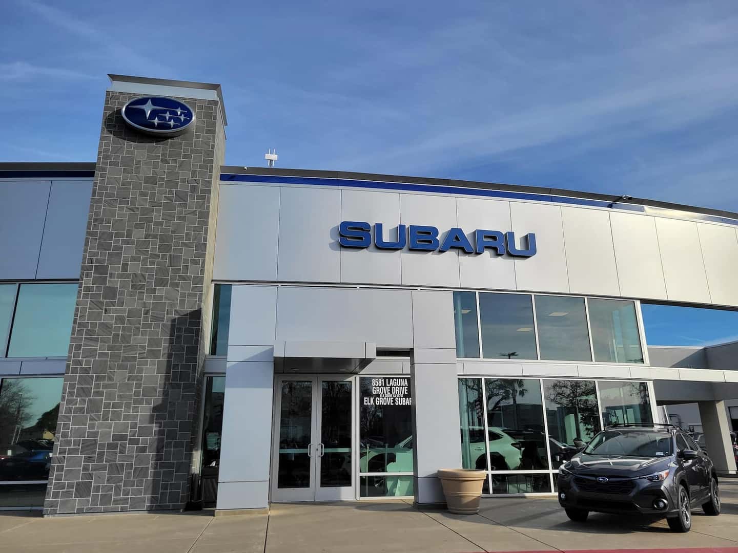 elk grove subaru storefront