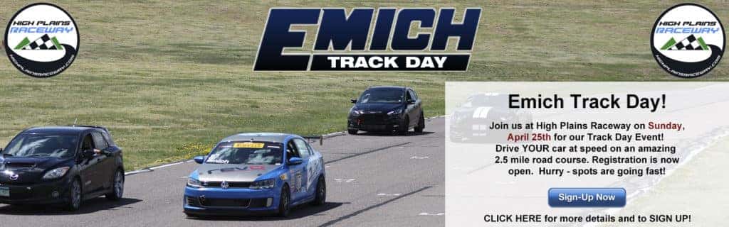 Emich Track Day Near Denver Emich Track Day - April 25th