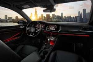 2021 VW Jetta GLI interior 2021 Volkswagen Jetta GLI Sedan Interior