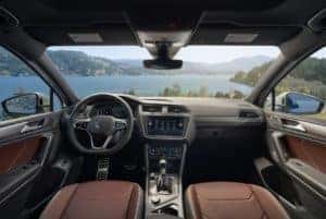2022 VW Tiguan Interior 2022 Volkswagen Tiguan Compact SUV Interior in Denver, CO