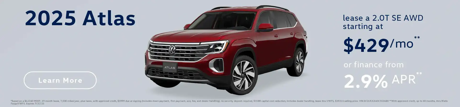 2025 Atlas Special at Emich Volkswagen of Denver