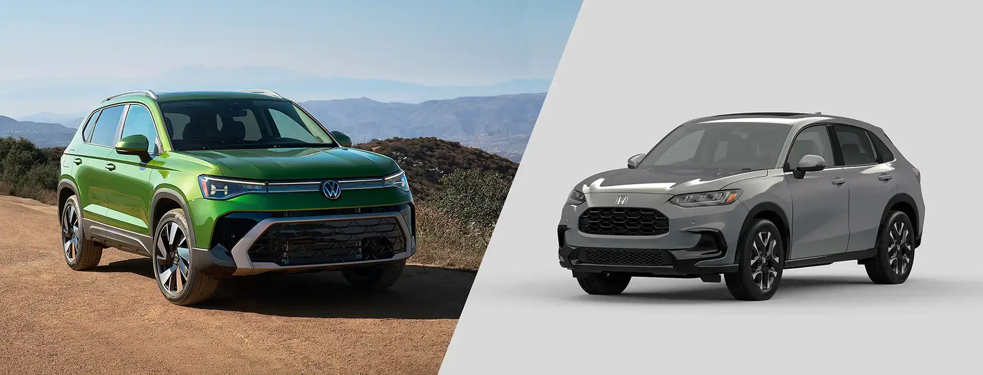 2025 VW Taos vs Honda HR-V comparison
