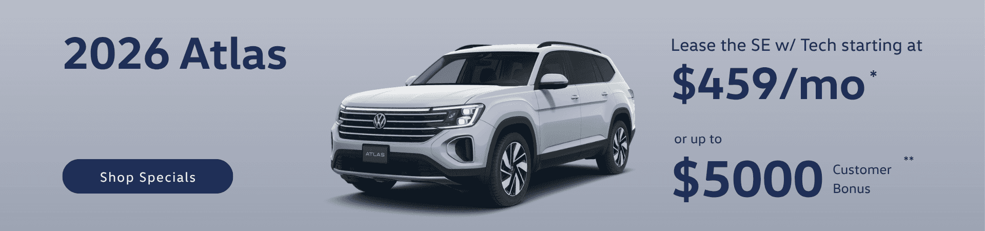 Emich VW September 2026 2026 Atlas Special