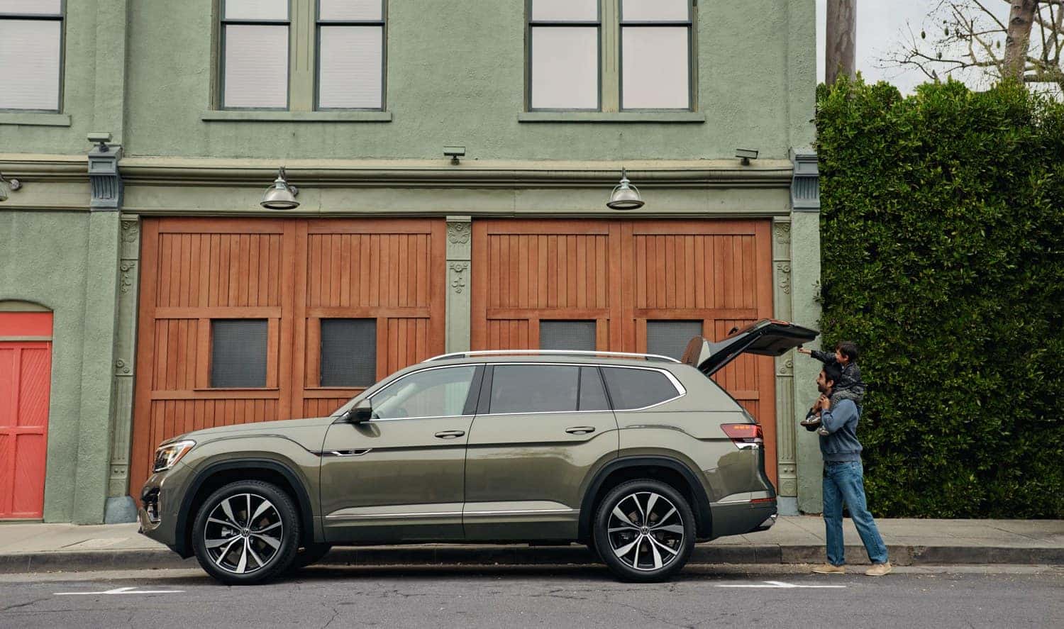 2026 Volkswagen Atlas third row and cargo area