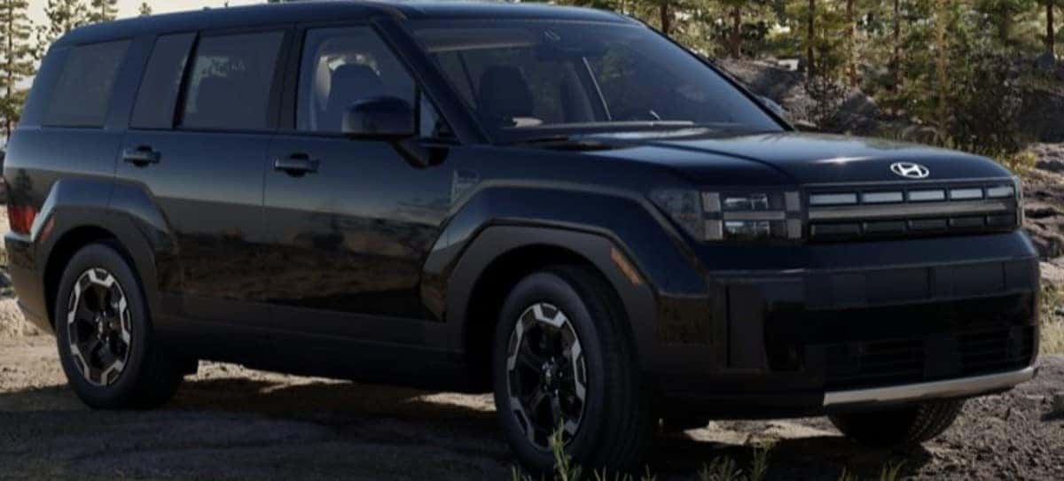 Hyundai Santa Fe, cross-shopped against the 2026 Volkswagen Atlas Cross Sport at Emich Volkswagen in Denver