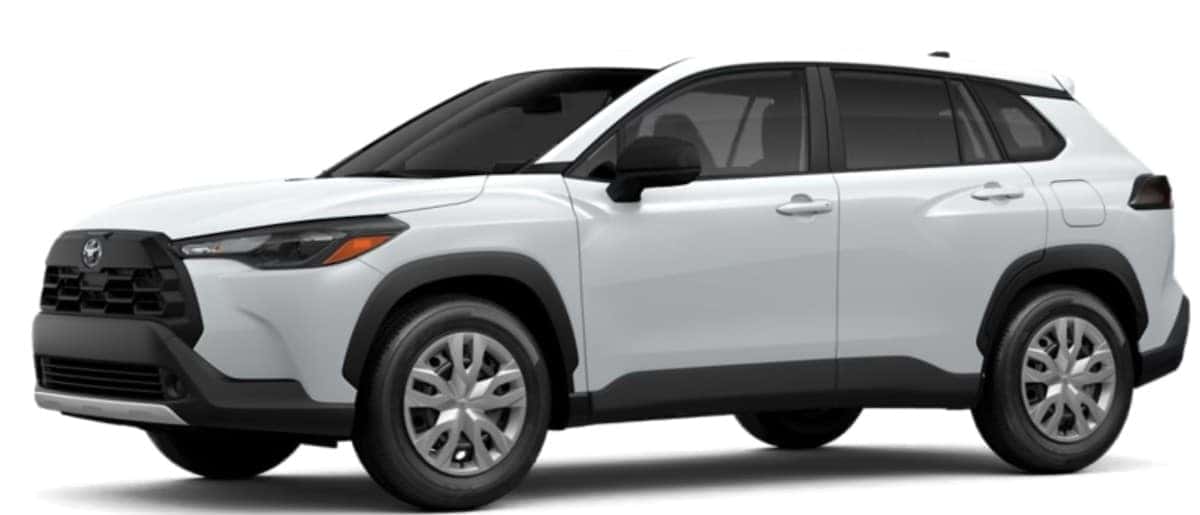 Toyota Corolla Cross, cross-shopped against the 2026 Volkswagen Taos at Emich Volkswagen in Denver