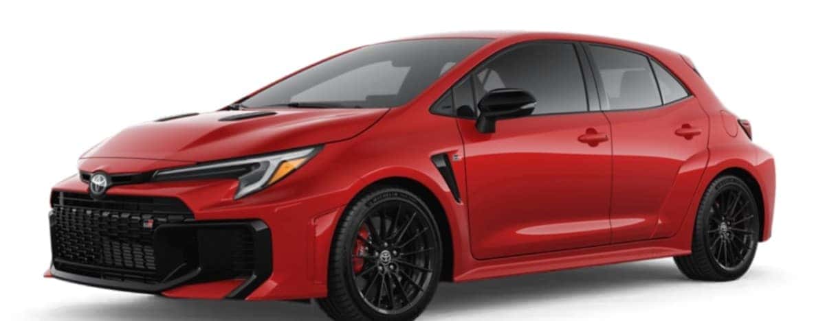 Toyota GR Corolla, cross-shopped against the Volkswagen Golf GTI at Emich Volkswagen in Denver
