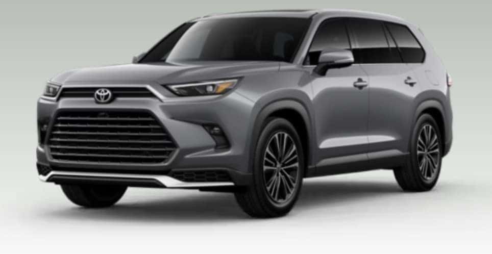 Toyota Grand Highlander three-row SUV, cross-shopped against the 2027 Volkswagen Atlas at Emich Volkswagen in Denver