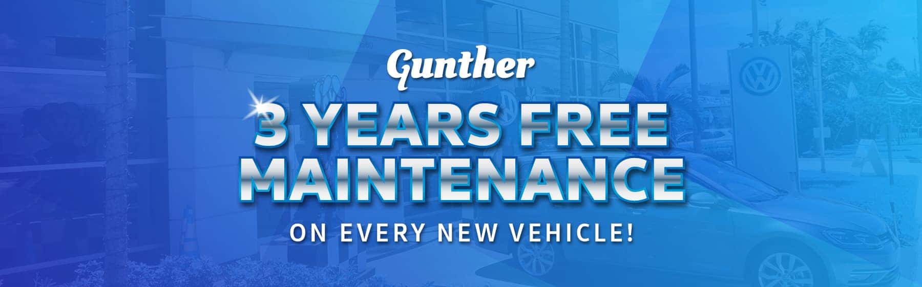 Volkswagen Free Maintenance Plan Gunther Volkswagen