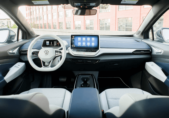 Volkswagen ID.4 vs. Ford Mustang Mach-E: Interior