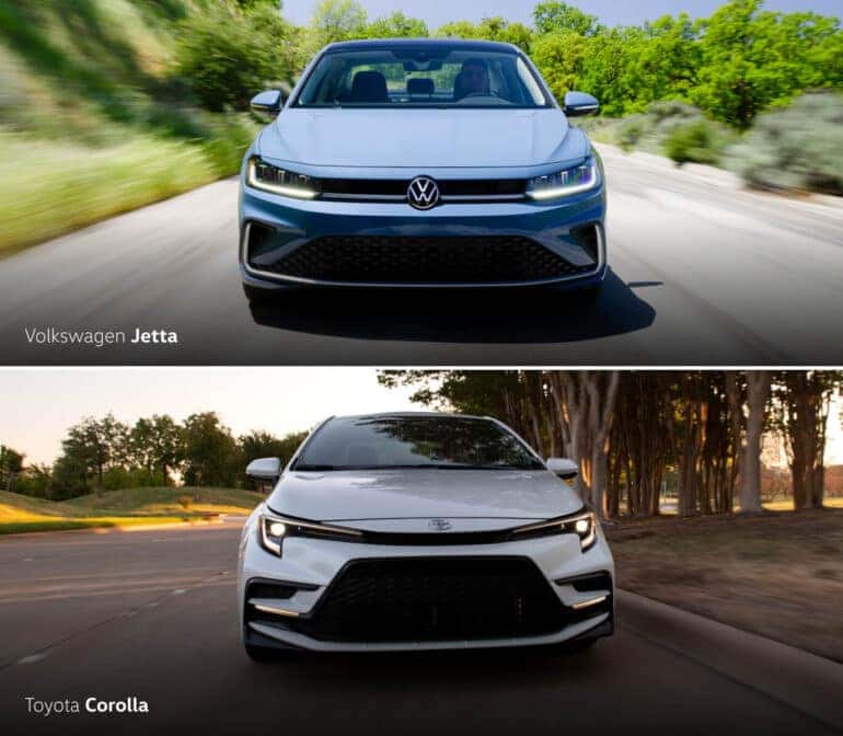 2025 VW Jetta Vs. Toyota Corolla: Best Sedan Comparison