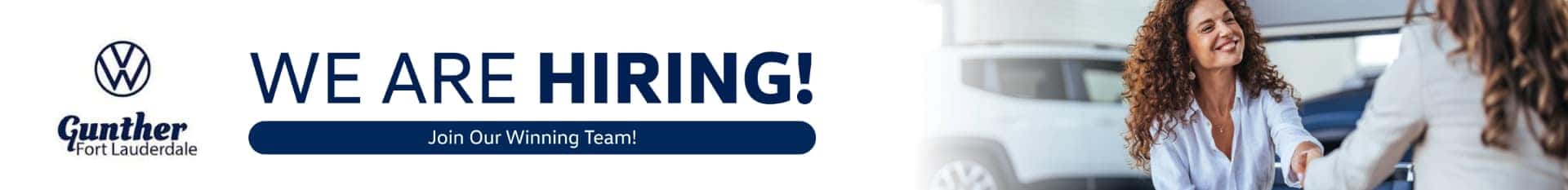 Gunther VW Fort Lauderdale Careers