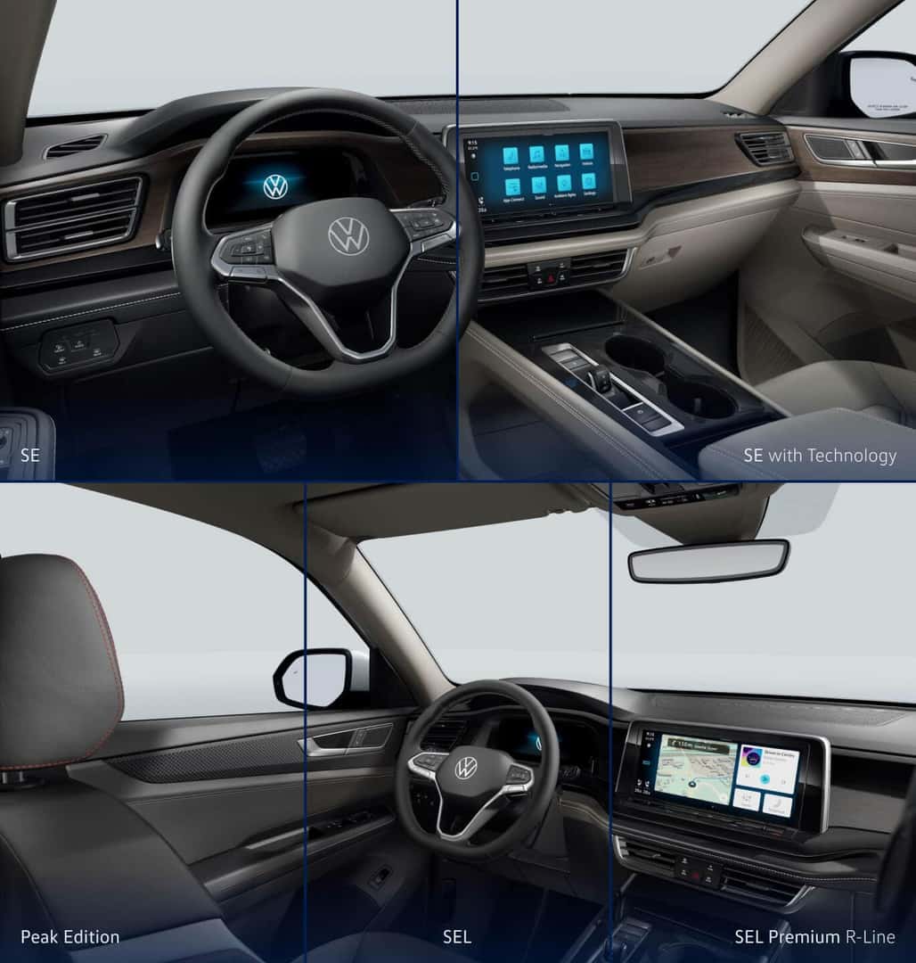 2025 Volkswagen Atlas Interior Trims
